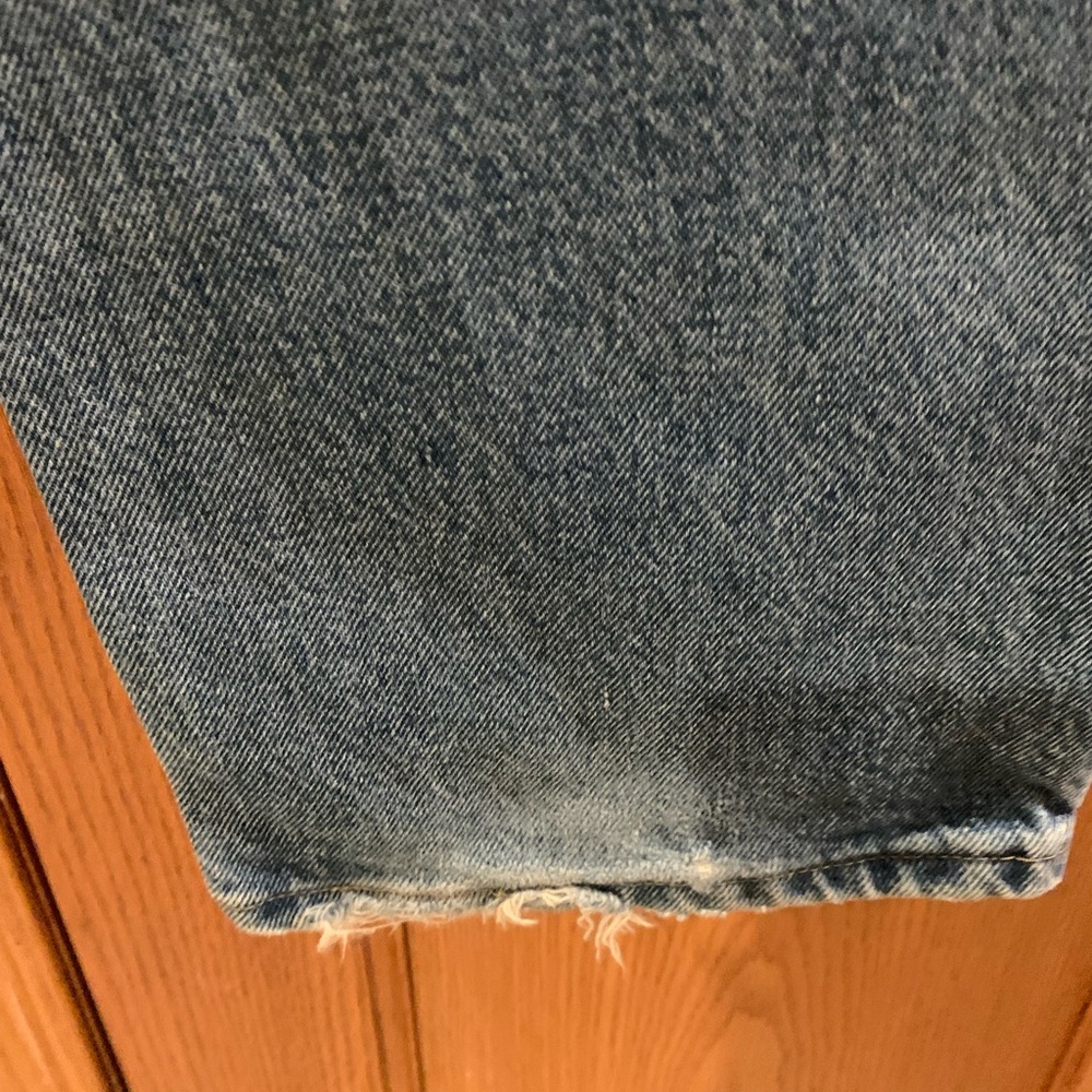 Wrangler Relaxed Fit Light Blue Jeans. Size 33x30. 100% Cotton - Picture 5 of 7